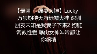 【最强❤️绿妻大神】Lucky✿ 万狼期待天府绿帽大神 深圳朋友未知是我妻子下集2 狗链调教性爱 爆肏女神呻吟都让你飙精