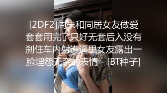 [2DF2]周末和同居女友做爱套套用完了只好无套后入没有刹住车内射进逼里女友露出一脸埋怨无奈的表情 - [BT种子]